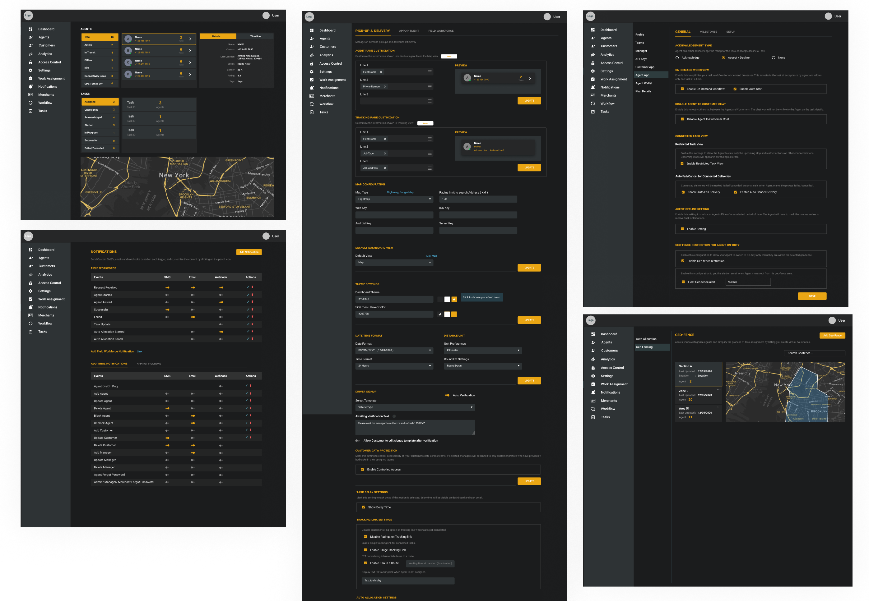 Cocopalms delivery operations app